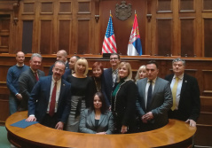 18. decembar 2019. Članovi Poslaničke grupe prijateljstva sa Sjedinjenim Američkim Državama sa ambasadorom Sjedinjenih Američkih Država u Srbiji